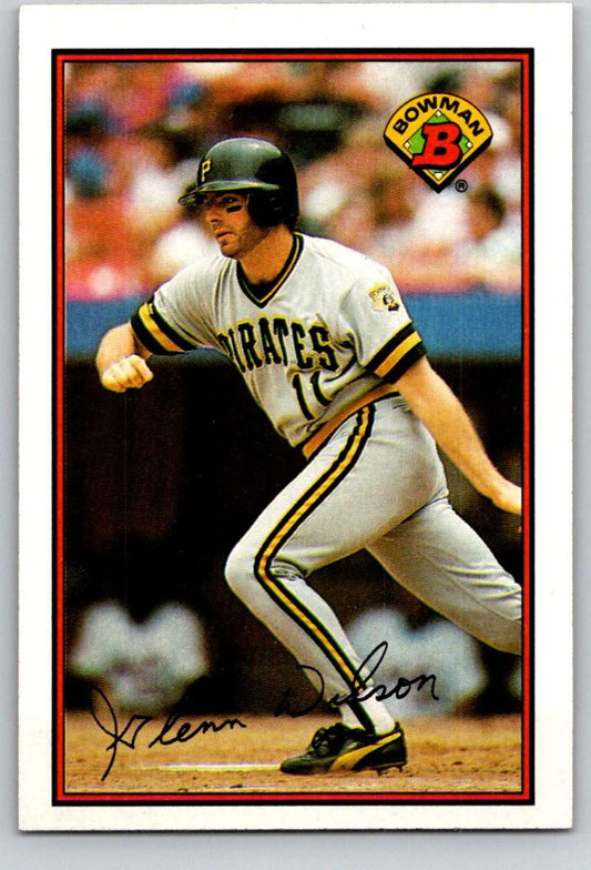 1989 Bowman #423 Glenn Wilson Pirates MLB Baseball Image 1