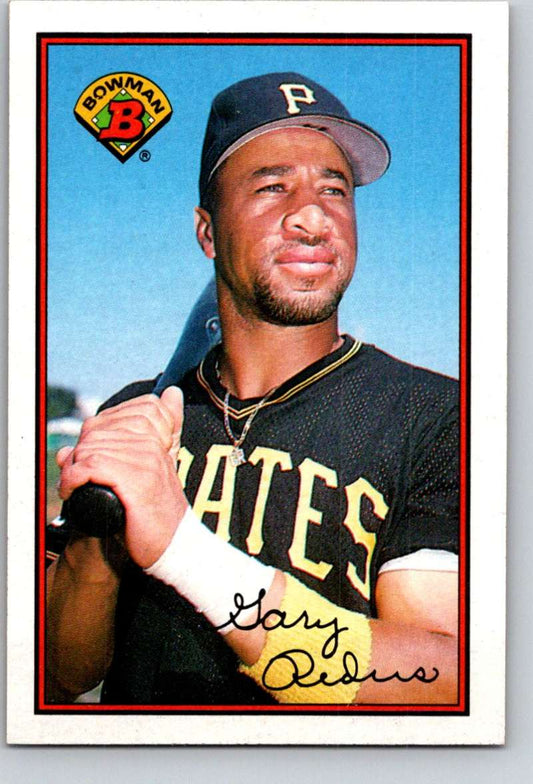 1989 Bowman #425 Gary Redus Pirates MLB Baseball Image 1