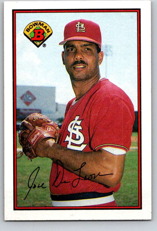 1989 Bowman #431 Jose DeLeon Cardinals MLB Baseball Image 1
