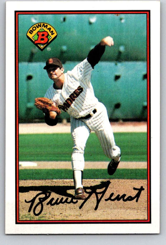 1989 Bowman #451 Bruce Hurst Padres MLB Baseball Image 1