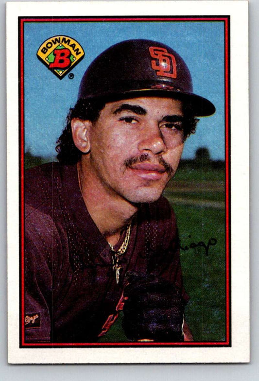 1989 Bowman #453 Benito Santiago Padres MLB Baseball Image 1