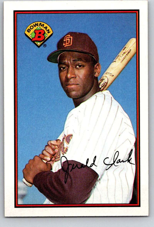 1989 Bowman #462 Jerald Clark RC Rookie Padres MLB Baseball Image 1