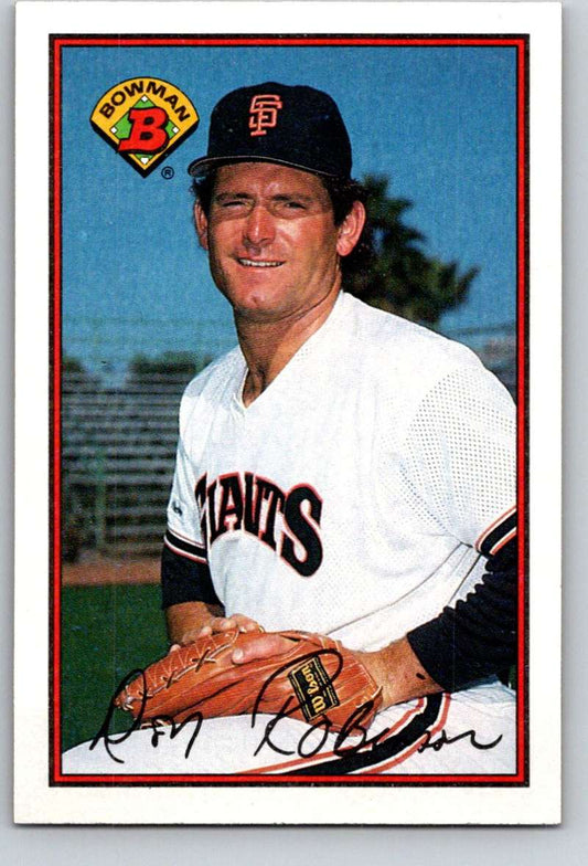 1989 Bowman #463 Don Robinson Giants MLB Baseball Image 1