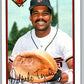 1989 Bowman #468 Wilfredo Tejada Giants MLB Baseball Image 1