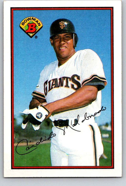 1989 Bowman #478 Candy Maldonado Giants MLB Baseball