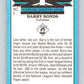 1991 Donruss #4 Barry Bonds Pirates DK MLB Baseball Image 2