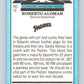 1991 Donruss #12 Roberto Alomar Padres DK UER MLB Baseball Image 2