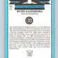 1991 Donruss #14 Ryne Sandberg Cubs DK UER MLB Baseball Image 2
