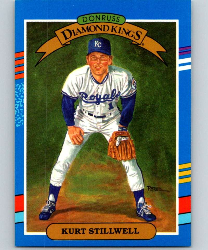 1991 Donruss #24 Kurt Stillwell Royals DK MLB Baseball Image 1