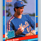 1991 Donruss #34 Terry Bross Mets RR MLB Baseball Image 1