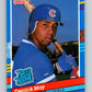 1991 Donruss #36 Derrick May Cubs RR MLB Baseball Image 1