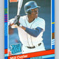 1991 Donruss #40 Milt Cuyler Tigers RR MLB Baseball Image 1