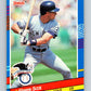 1991 Donruss #48 Steve Sax Yankees AS MLB Baseball Image 1