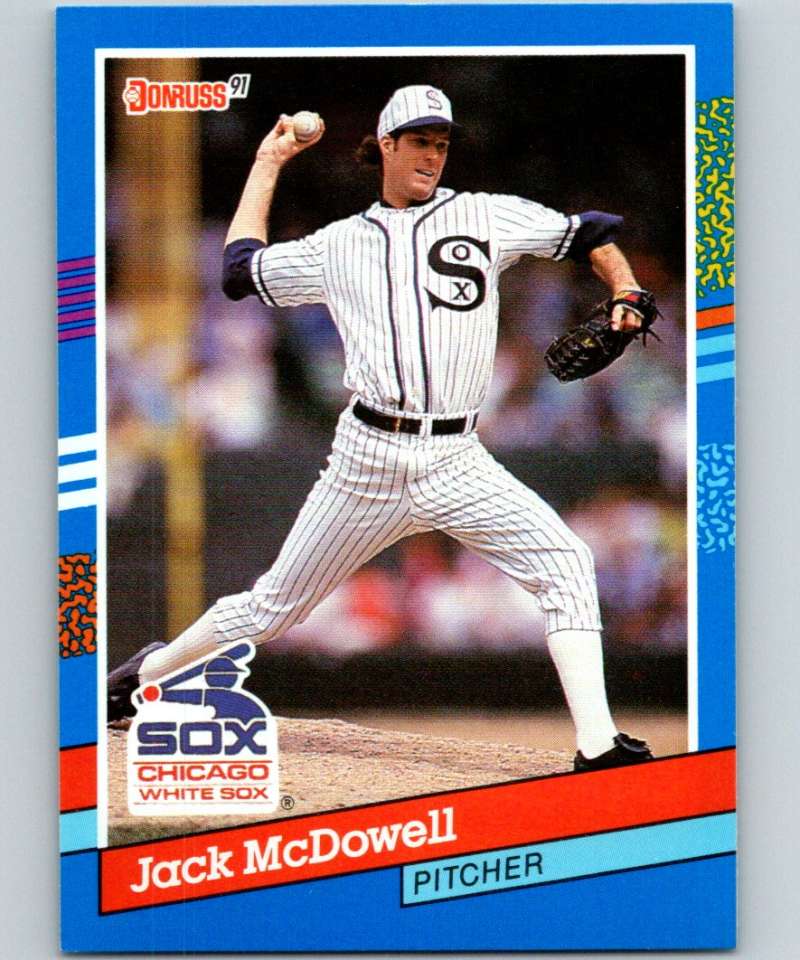 1991 Donruss #57 Jack McDowell White Sox  MLB Baseball Image 1