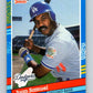 1991 Donruss #62 Juan Samuel Dodgers MLB Baseball Image 1
