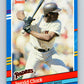 1991 Donruss #74 Jerald Clark Padres MLB Baseball Image 1