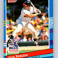 1991 Donruss #103 Dan Pasqua White Sox MLB Baseball Image 1