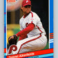 1991 Donruss #110 Darrel Akerfelds Phillies MLB Baseball Image 1