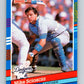 1991 Donruss #112 Mike Scioscia Dodgers MLB Baseball Image 1