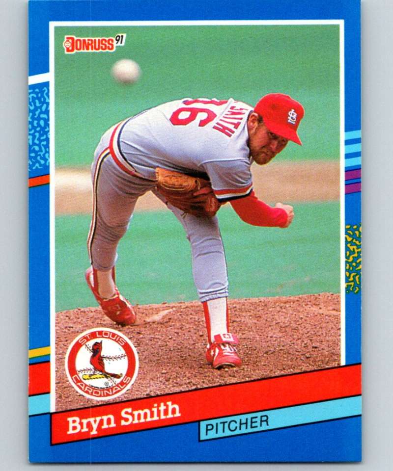 1991 Donruss #113 Bryn Smith Cardinals MLB Baseball Image 1