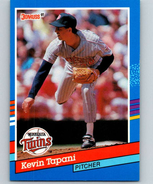 1991 Donruss #116 Kevin Tapani Twins MLB Baseball Image 1