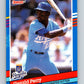 1991 Donruss #130 Gerald Perry Royals MLB Baseball Image 1