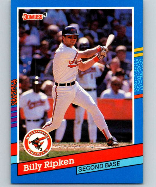 1991 Donruss #167 Billy Ripken Orioles MLB Baseball Image 1