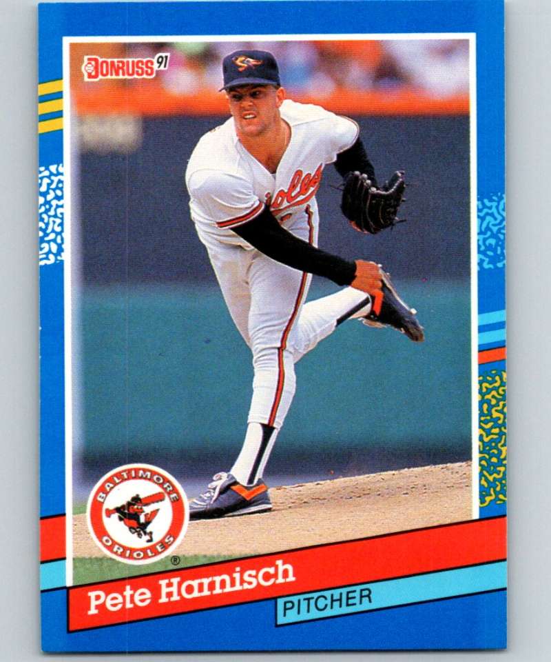 1991 Donruss #181 Pete Harnisch Orioles MLB Baseball Image 1