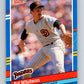 1991 Donruss #186 Ed Whitson Padres MLB Baseball Image 1