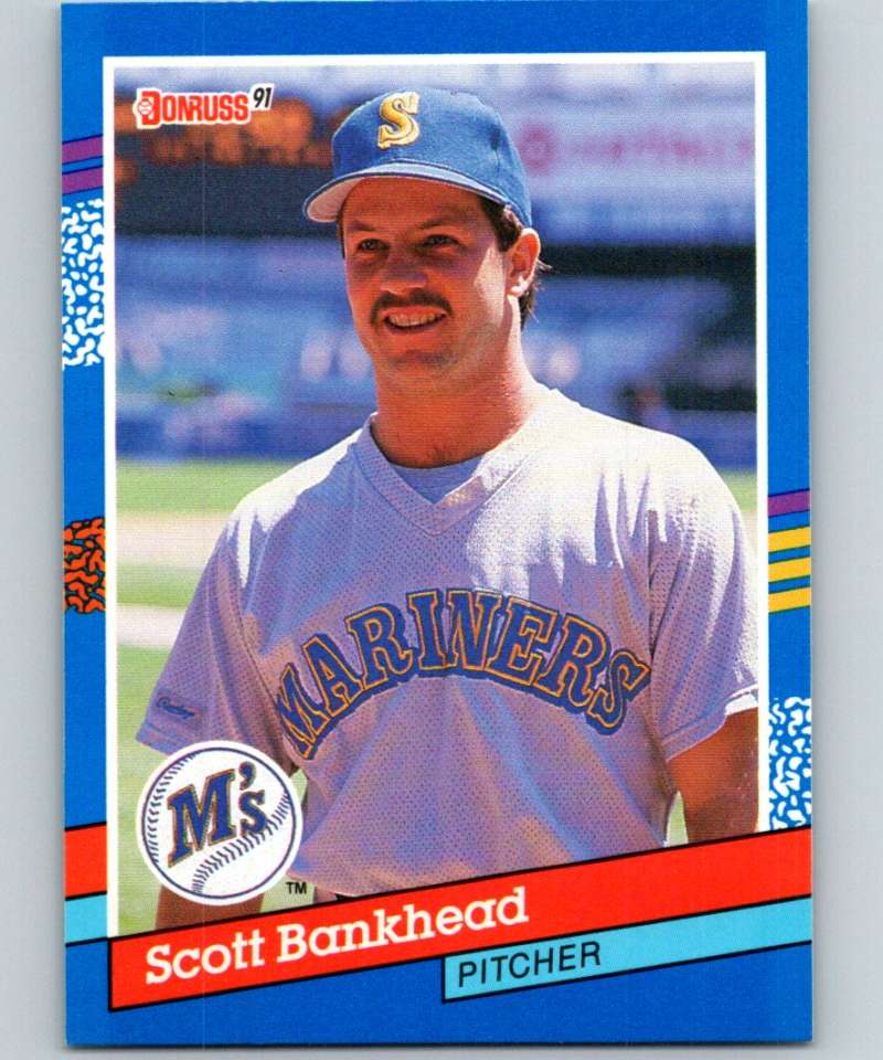 1991 Donruss #189 Scott Bankhead Mariners MLB Baseball Image 1