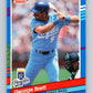 1991 Donruss #201 George Brett Royals MLB Baseball Image 1