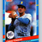 1991 Donruss #231 Omar Vizquel Mariners MLB Baseball Image 1