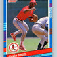 1991 Donruss #240 Ozzie Smith Cardinals MLB Baseball Image 1