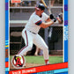 1991 Donruss #247 Jack Howell Angels MLB Baseball Image 1