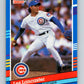 1991 Donruss #256 Les Lancaster Cubs MLB Baseball Image 1