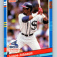 1991 Donruss #259 Lance Johnson White Sox MLB Baseball Image 1