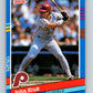 1991 Donruss #260 John Kruk Phillies MLB Baseball Image 1