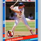 1991 Donruss #262 Dick Schofield Angels MLB Baseball Image 1