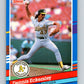 1991 Donruss #270 Dennis Eckersley Athletics MLB Baseball Image 1