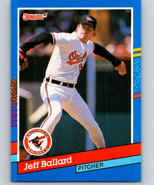 1991 Donruss #279 Jeff Ballard Orioles MLB Baseball Image 1