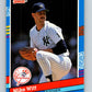 1991 Donruss #282 Mike Witt Yankees MLB Baseball Image 1
