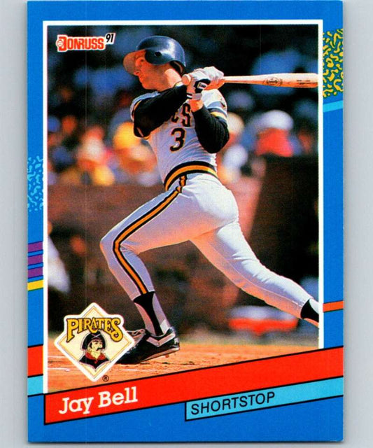 1991 Donruss #289 Jay Bell Pirates UER MLB Baseball Image 1