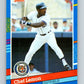 1991 Donruss #301 Chet Lemon Tigers MLB Baseball Image 1