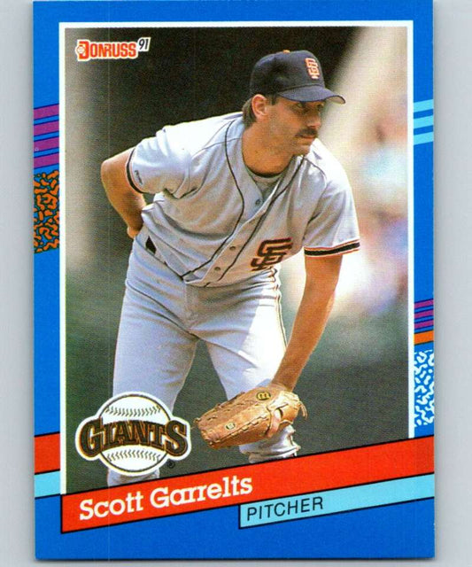 1991 Donruss #311 Scott Garrelts Giants MLB Baseball Image 1