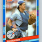 1991 Donruss #317 Pat Borders Blue Jays MLB Baseball Image 1