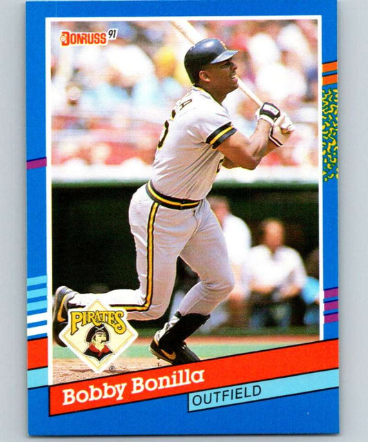 1991 Donruss #325 Bobby Bonilla Pirates MLB Baseball Image 1