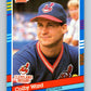 1991 Donruss #330 Colby Ward RC Rookie Indians UER MLB Baseball Image 1