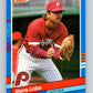 1991 Donruss #334 Steve Lake Phillies MLB Baseball Image 1
