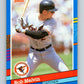 1991 Donruss #335 Bob Melvin Orioles MLB Baseball Image 1