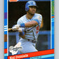 1991 Donruss #336 Kal Daniels Dodgers MLB Baseball Image 1